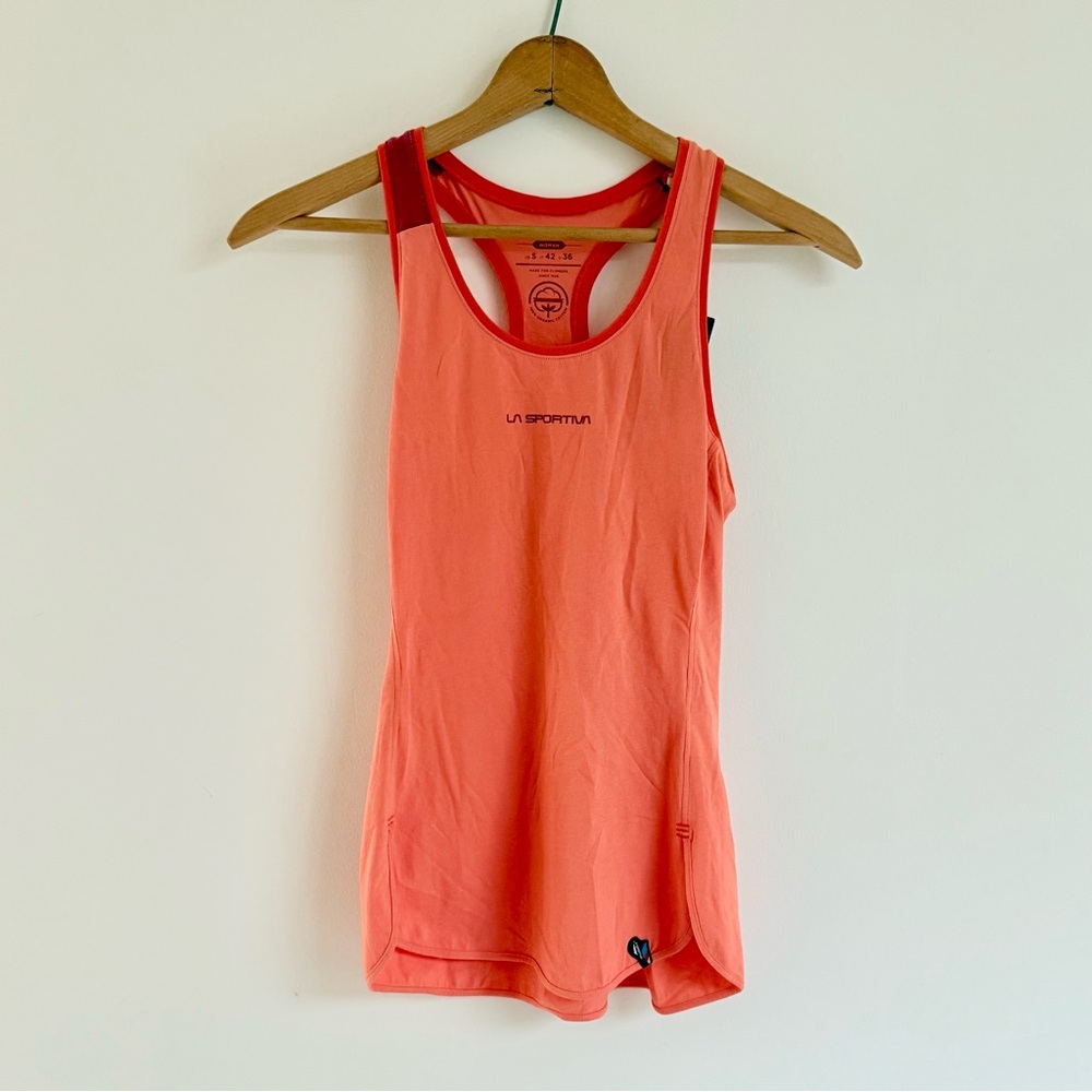 La Sportiva Fiona Tank - Small - Flamingo Orange - NTW!
